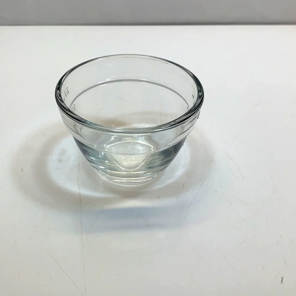 Pampered Chef measuring cup prep bowl tempered glass